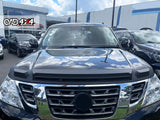 Bonnet Protector & Luxury Weathershields for Nissan Patrol Y62 2012-2019