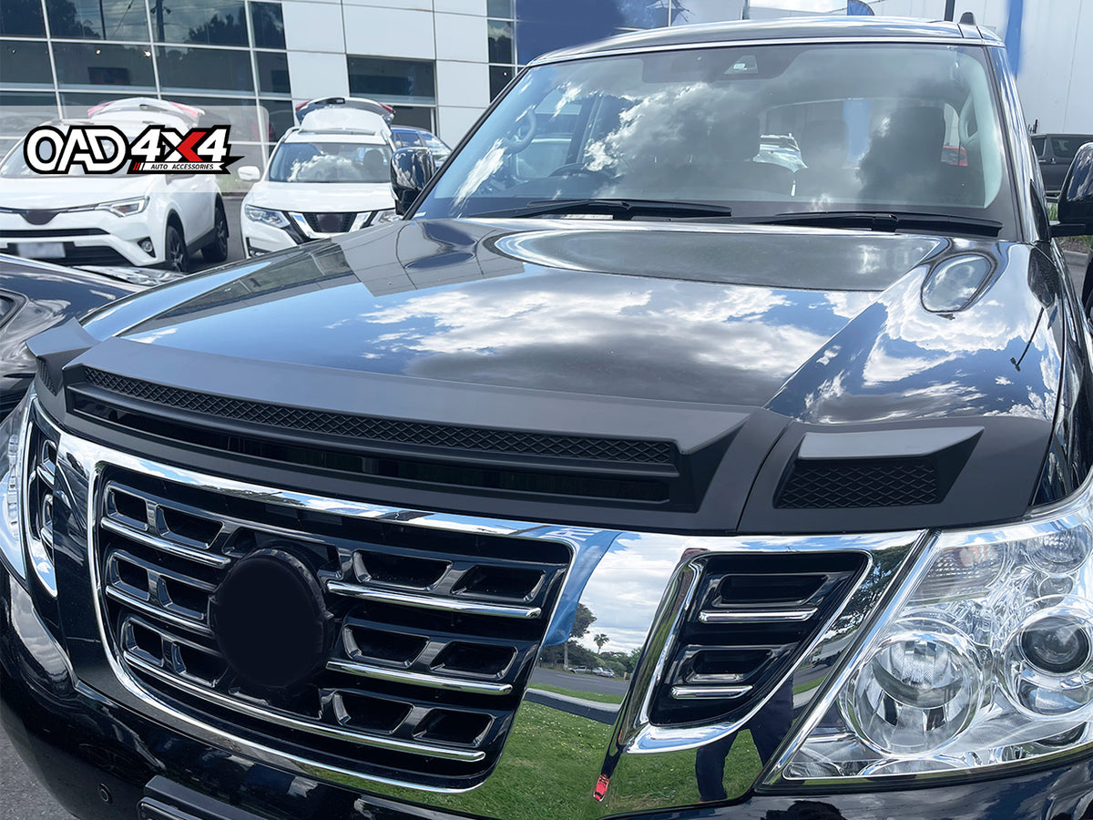 Bonnet Protector & Luxury Weathershields for Nissan Patrol Y62 2012-2019