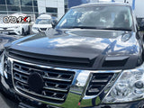Bonnet Protector & Luxury Weathershields for Nissan Patrol Y62 2012-2019