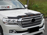 Bonnet Protector with LED Lights for Toyota LandCruiser 200 Series 2016-2021