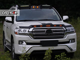 Bonnet Protector with LED Lights for Toyota LandCruiser 200 Series 2016-2021