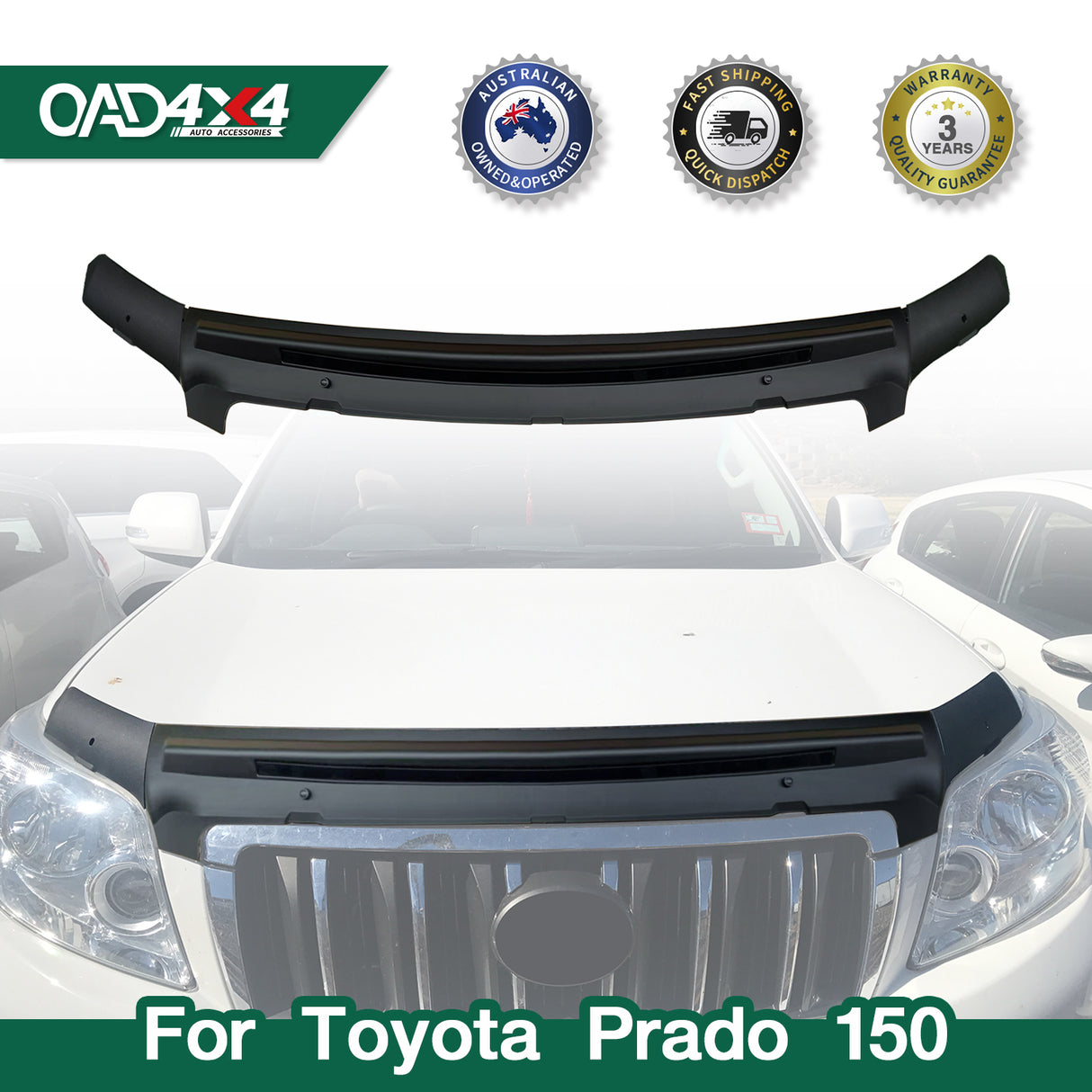Bonnet Protector for Toyota Land Cruiser Prado 150 Prado150 2010-2013