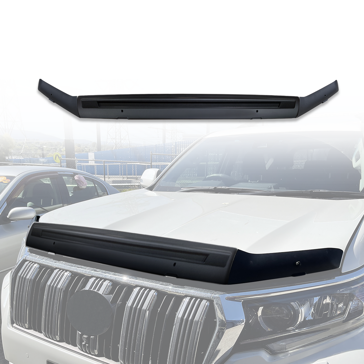 Bonnet Protector for Toyota Land Cruiser Prado 150 2018-2024 – OAD4X4 ...