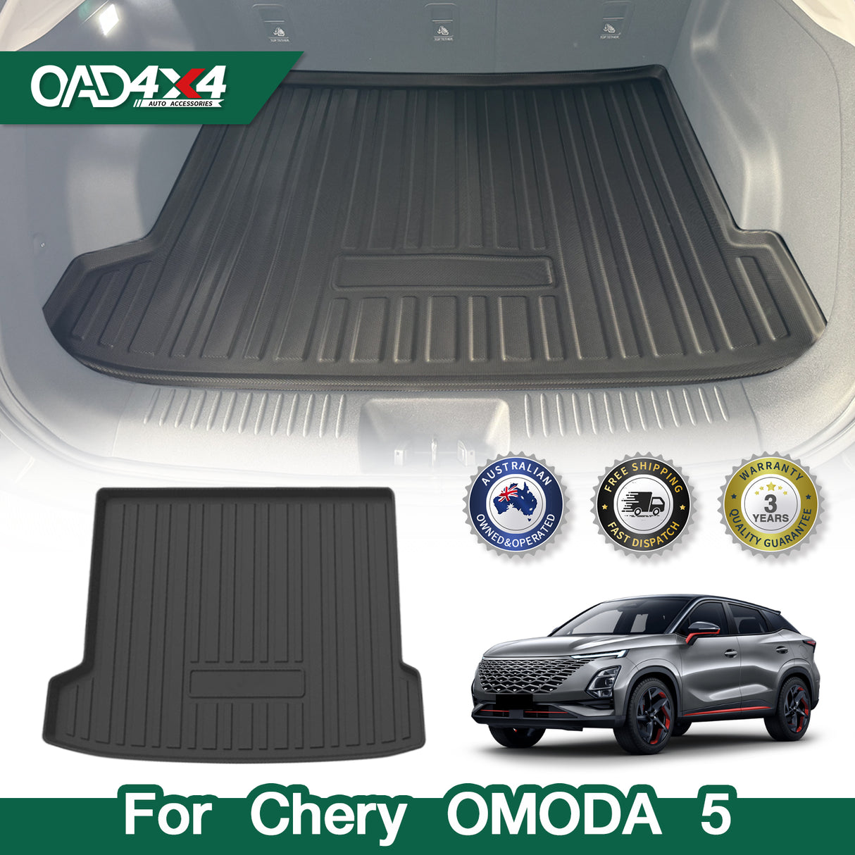 Boot Liner for Chery Omoda 5 2023-Onwards