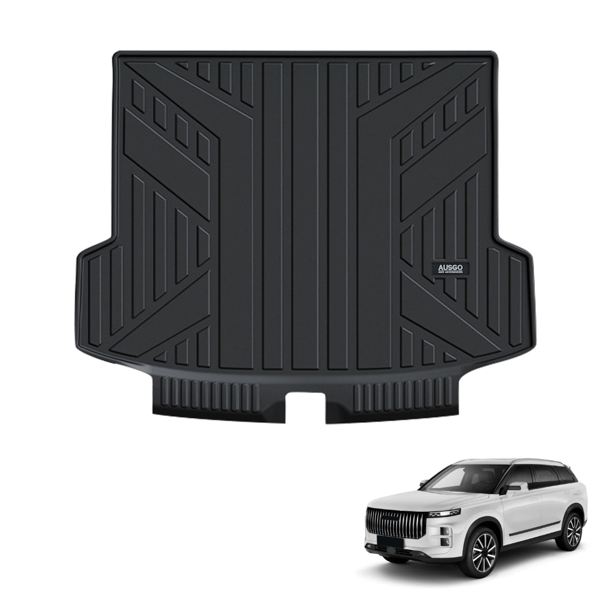 Boot Liner Kick Mat for Jaecoo J7 2024-Onwards - Inner Rear Step Panel Covered