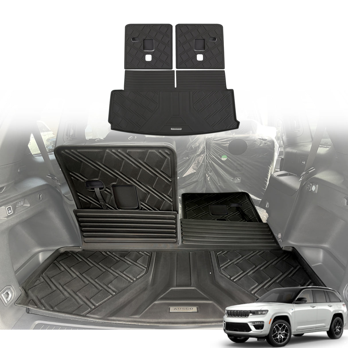 Boot Liner for Jeep Grand Cherokee L WL Series 7 Seats 2021-Onwards