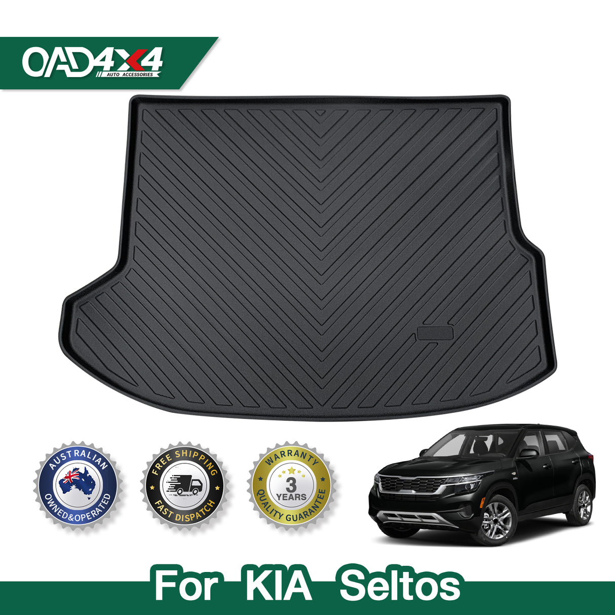 Pre-order Boot Liner for KIA Seltos SP2 Series GT-Line 2019-Onwards