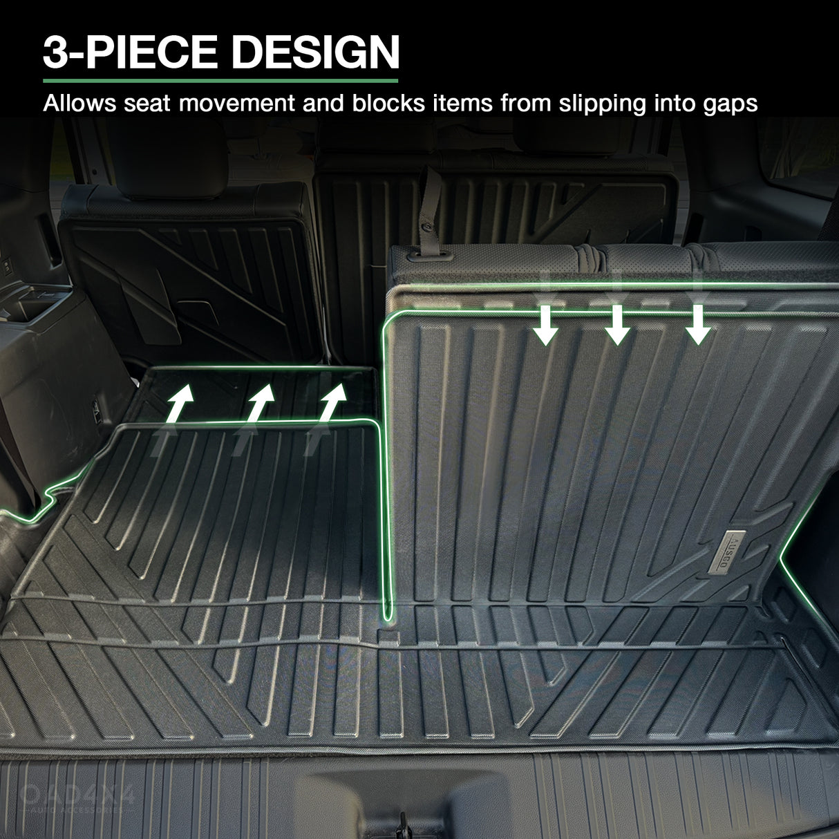 Boot Liner Kick Mat for Lexus GX550 2024-Onwards