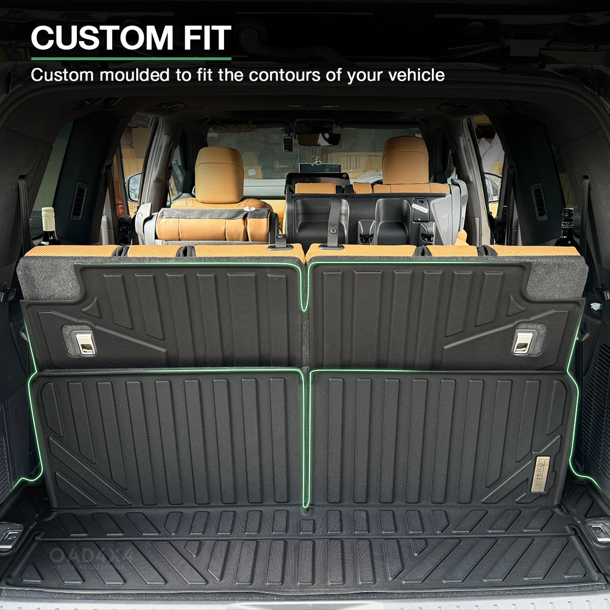 Boot Liner for Lexus LX500d LX600 7 seats 2021-Onwards