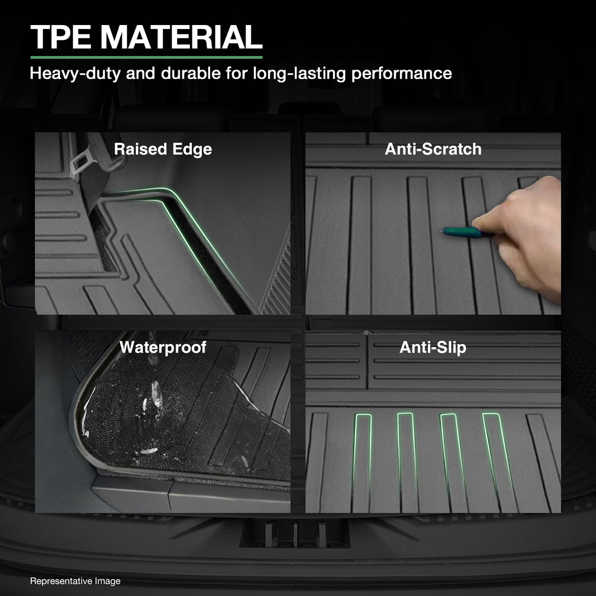 Boot Liner for Mitsubishi Outlander ZM Series 7 Seats 2021-Onwards