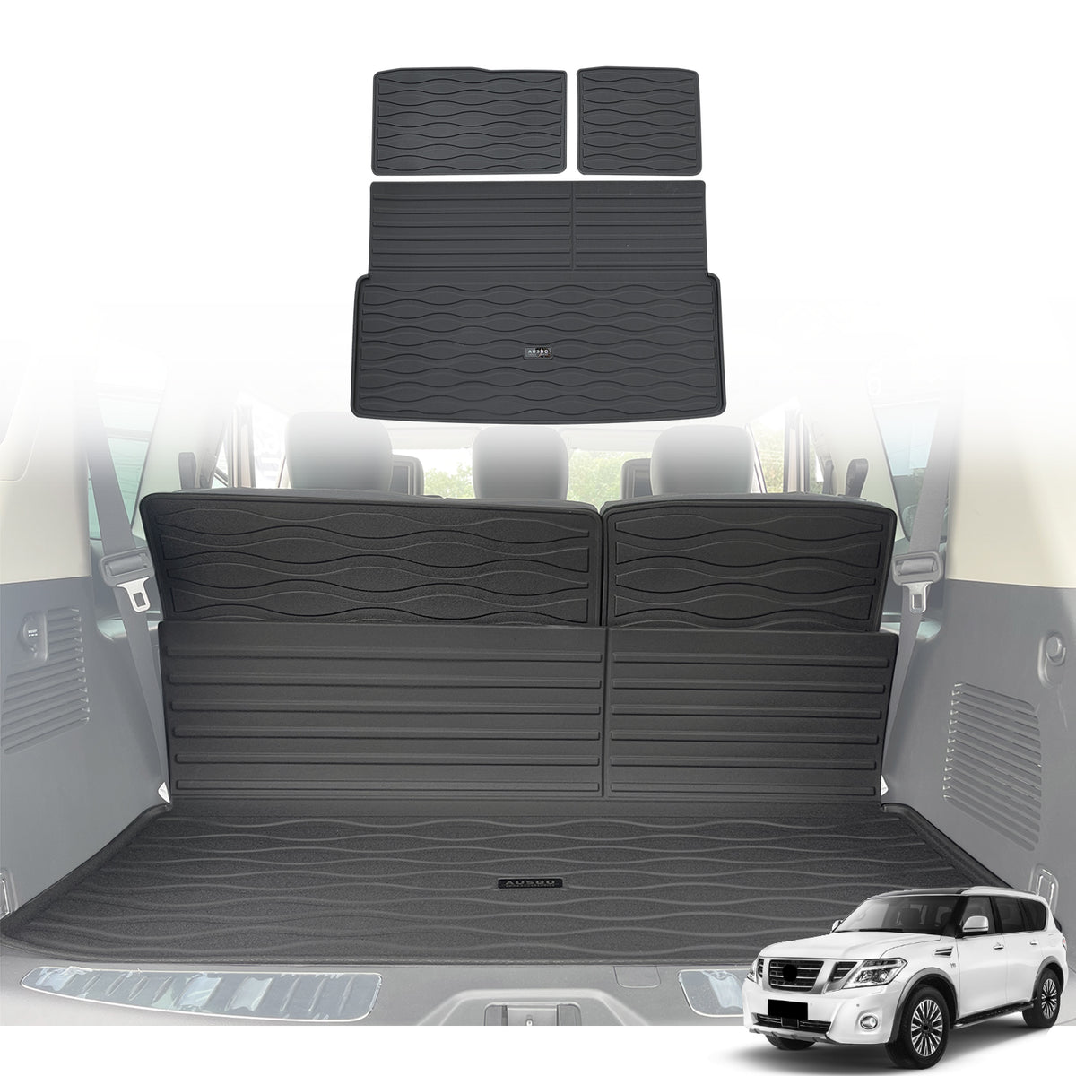 Boot Liner for Nissan Patrol Y62 2012-Onwards