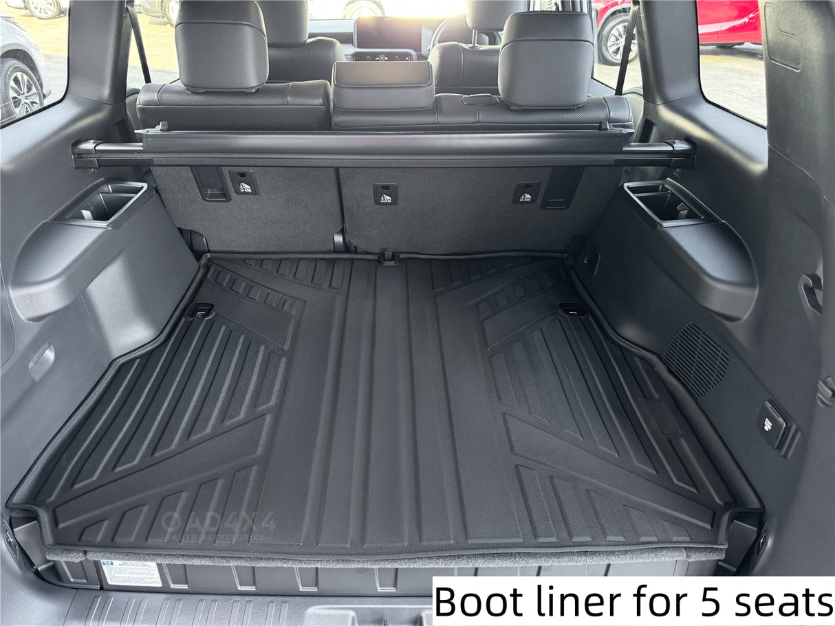 7D TPE Car Floor Mats for Toyota Land Cruiser Prado 250 LC250 2024-Onwards