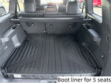 7D TPE Car Floor Mats for Toyota Land Cruiser Prado 250 LC250 2024-Onwards