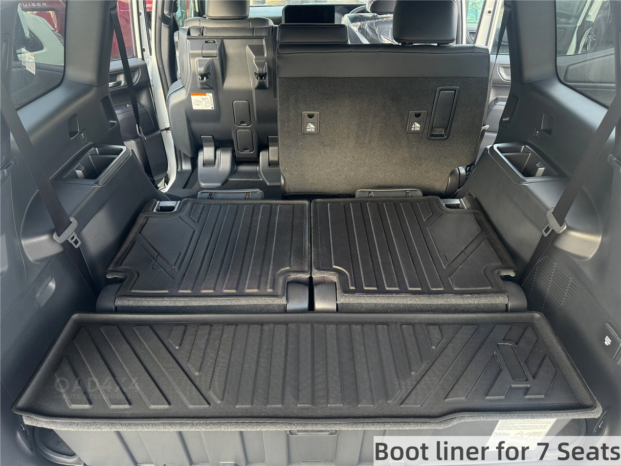 Injection 7D Car Floor Mats for Toyota Land Cruiser Prado 250 LC250 2024-Onwards