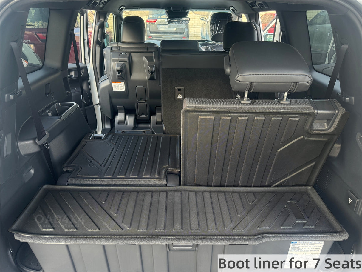 Injection 7D Car Floor Mats for Toyota Land Cruiser Prado 250 LC250 2024-Onwards