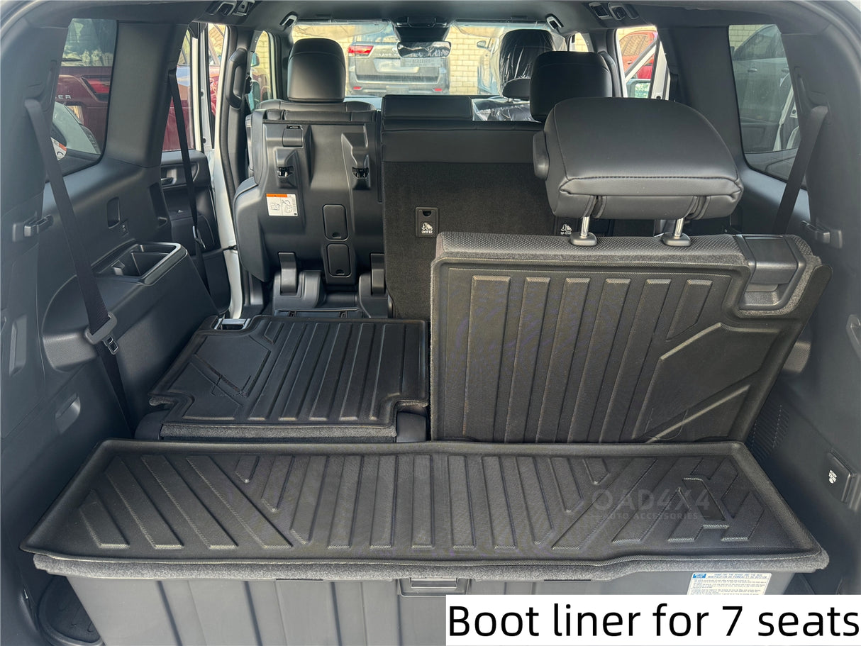 Injection 7D Car Floor Mats for Toyota Land Cruiser Prado 250 LC250 2024-Onwards