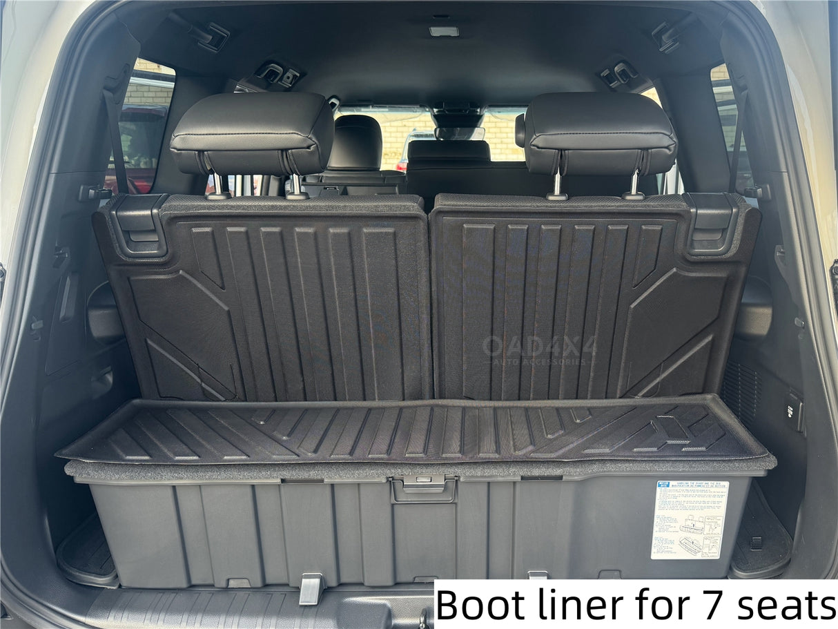 Boot Liner Kick Mat for Toyota Land Cruiser Prado 250 LC250 2024-Onwards