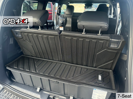 Boot Liner Back Seat Protector for Toyota LandCruiser Prado 250 Series 2024-Onwards