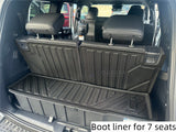 Boot Liner Kick Mat for Toyota Land Cruiser Prado 250 LC250 2024-Onwards