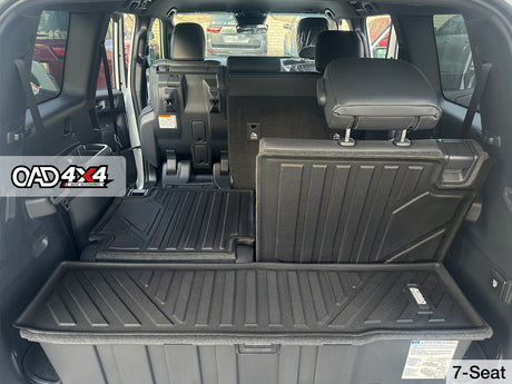 Boot Liner Back Seat Protector for Toyota LandCruiser Prado 250 Series 2024-Onwards