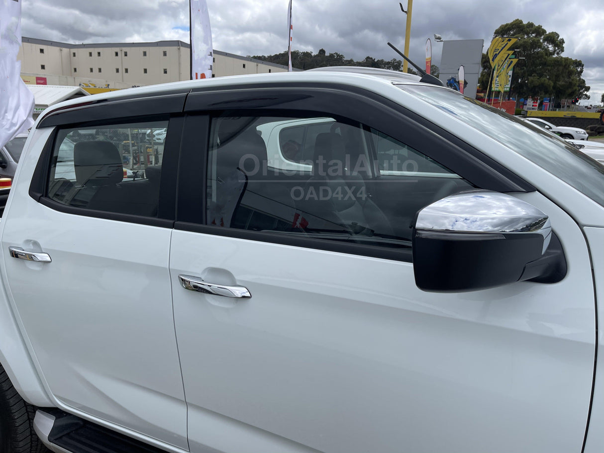 Injection Weather Shields for ISUZU DMAX D-MAX Dual Cab 2020-onwards