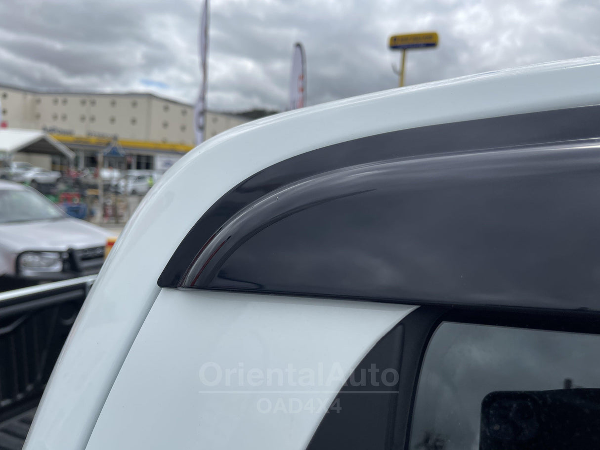 Injection Weather Shields for ISUZU DMAX D-MAX Dual Cab 2020-onwards