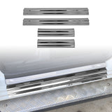 Stainless Steel Door Sill Protector for Mitsubishi Triton MQ MR Dual Cab 2015-2024