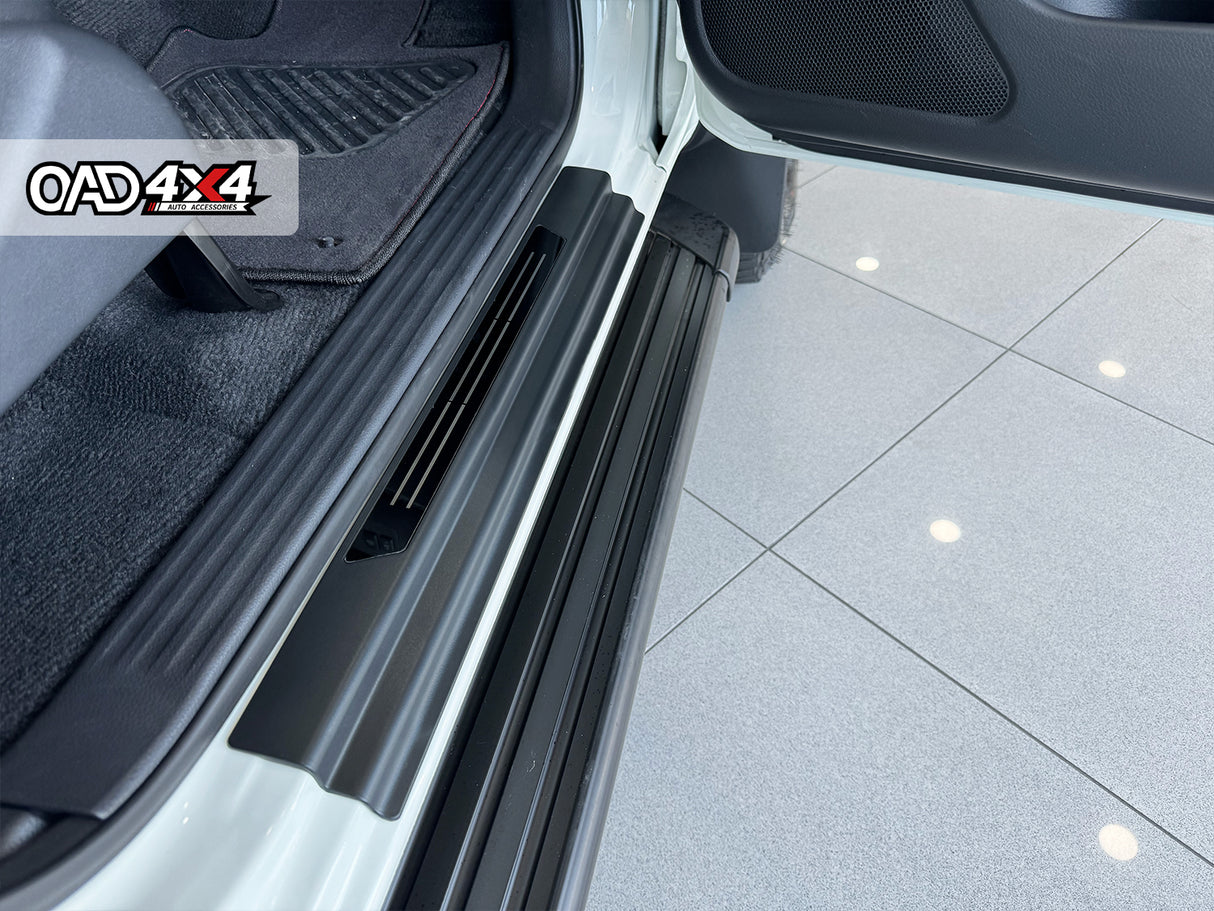 ABS Door Sill Protector for Nissan Navara NP300 D23 Dual Cab 2015-2025