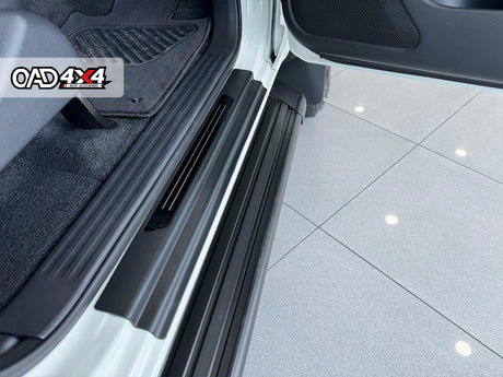ABS Door Sill Protector for Nissan Navara NP300 D23 Dual Cab 2015-2025