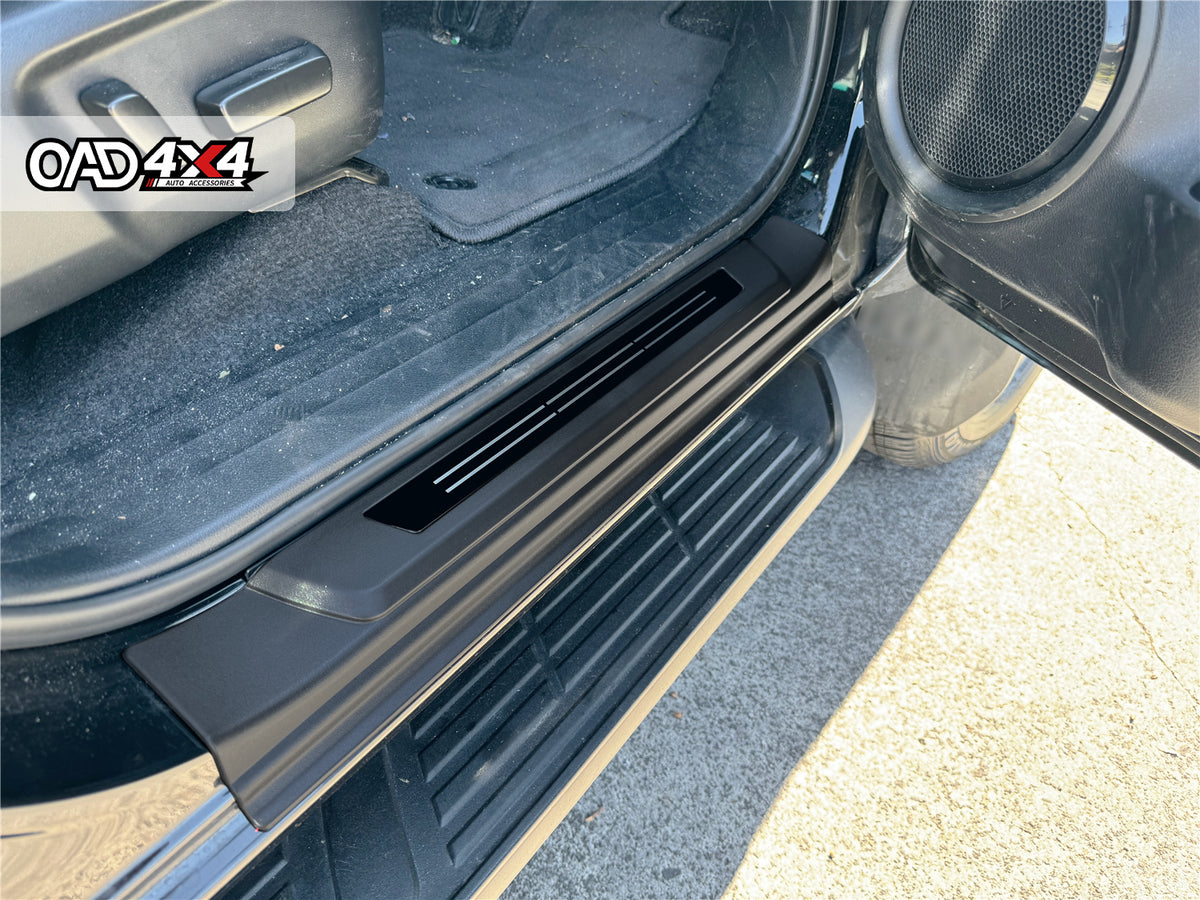 Injection 5D TPE Floor Mats & Door Sill Protector for Toyota Hilux Auto Transmission Dual Cab 2025-Onwards