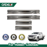 Stainless Door Sill Protector for Holden Colorado RG series Dual Cab 2012-2020