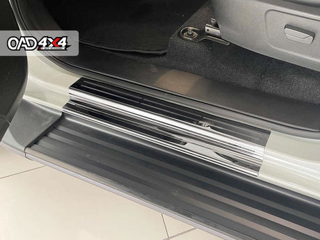 Stainless Steel Door Sill Protector for Holden Colorado RG series Dual Cab 2012-2020