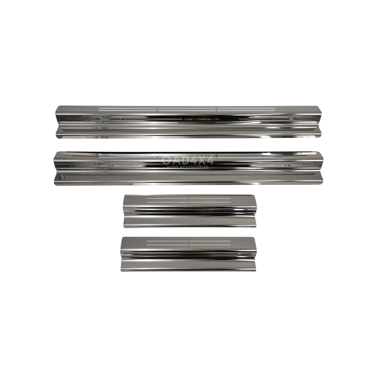 Stainless Door Sill Protector for Holden Colorado RG series Dual Cab 2012-2020