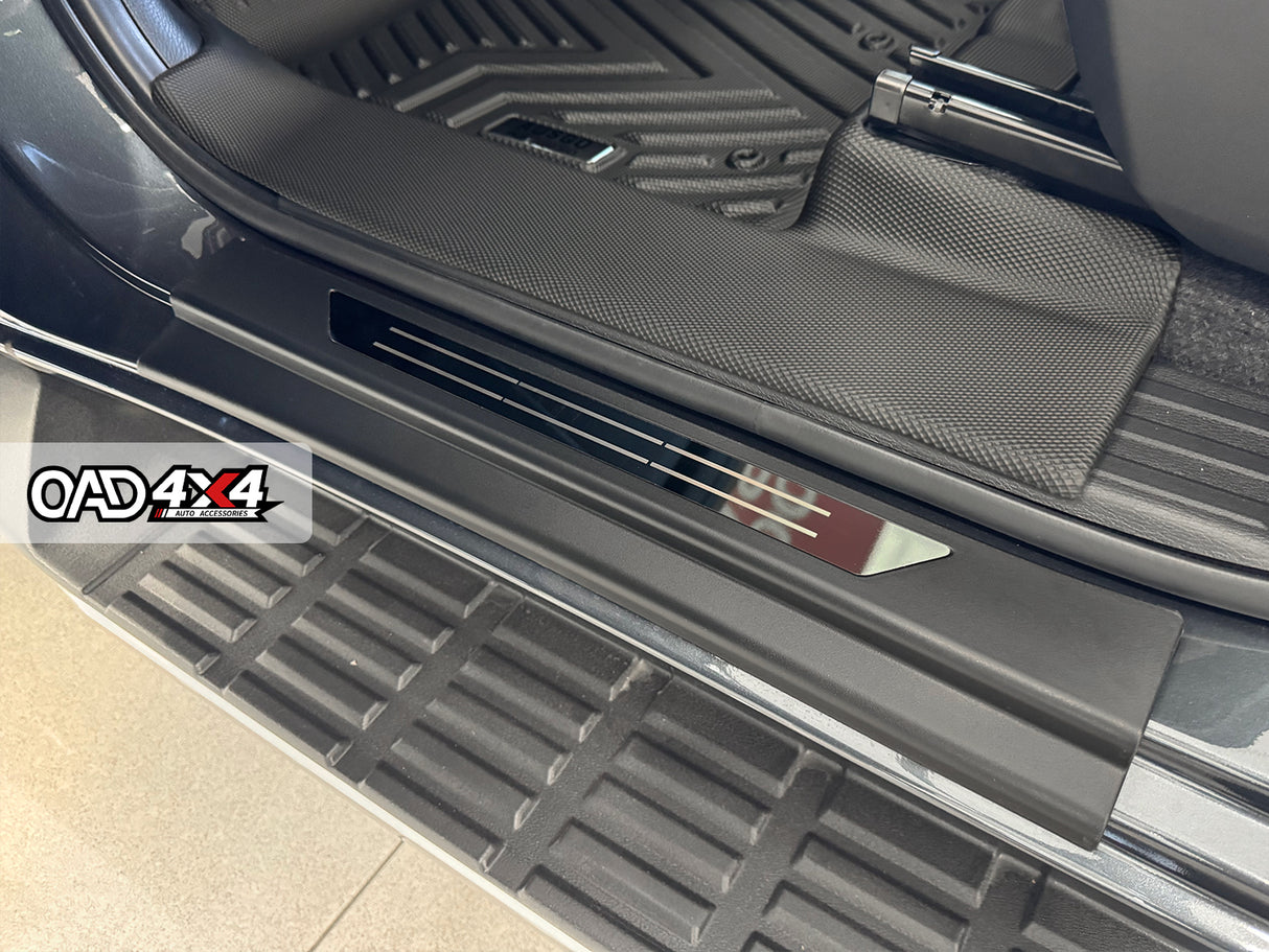 ABS Door Sill Protector for Nissan Navara D27 Dual Cab 2026-Onwards