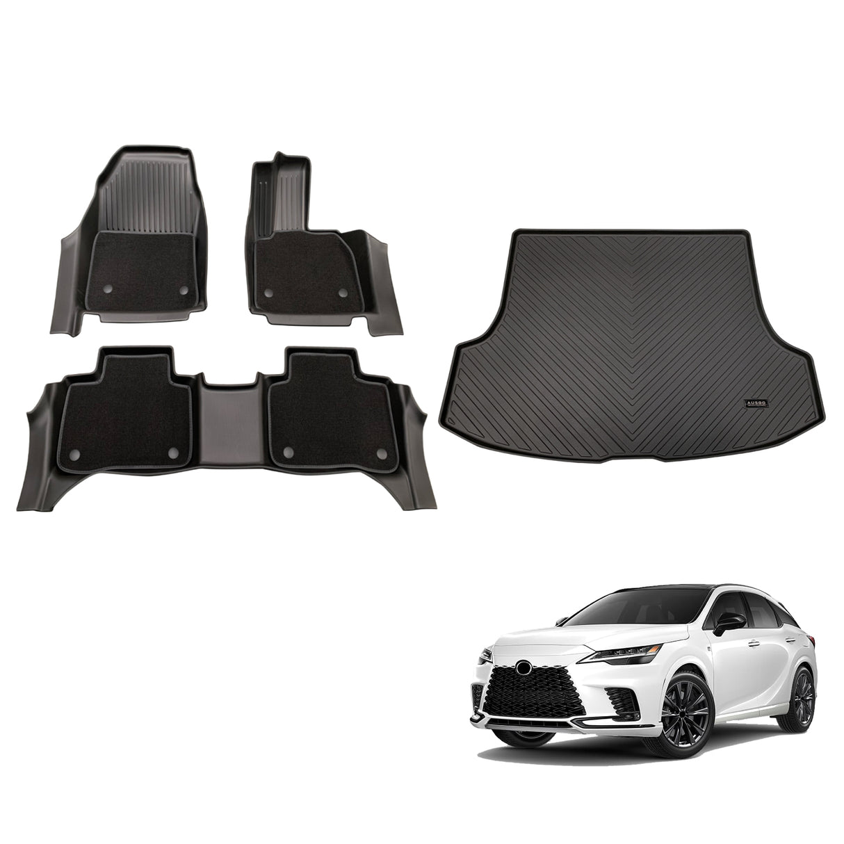 5D Double-Layer Car Floor Mats for Lexus RX Series 2022-Onwards