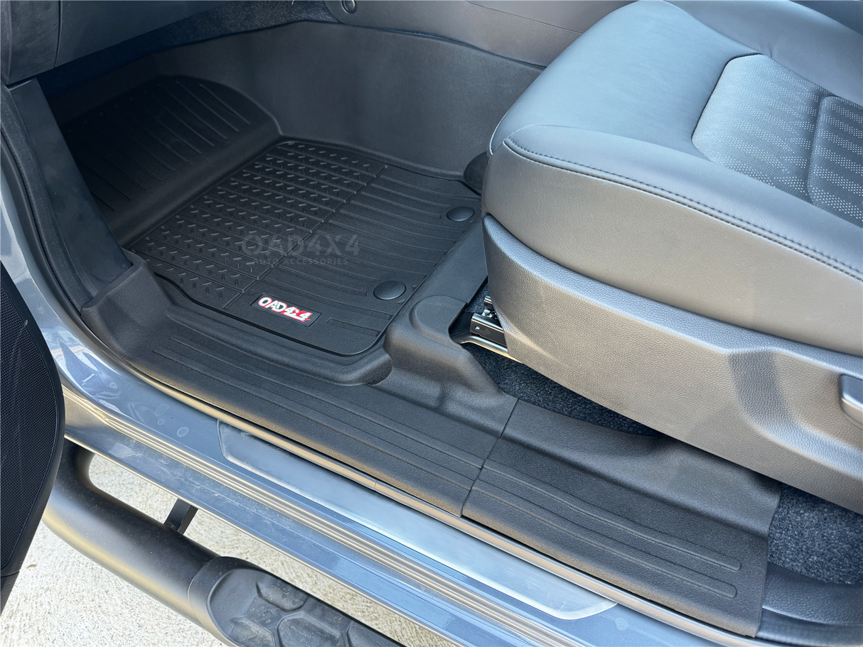 Floor Mats & Door Sill Protector for ISUZU D-MAX Dual Cab 2020-Onwards