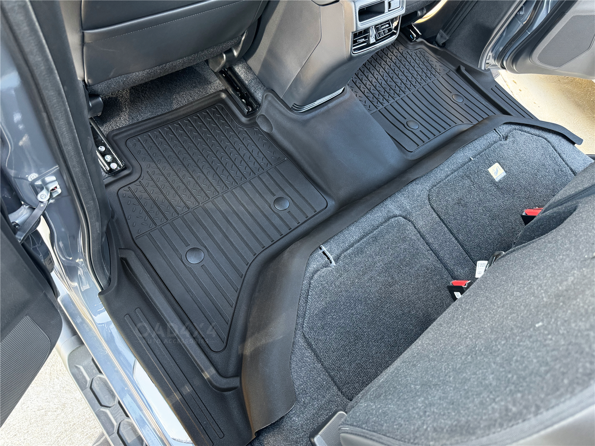 Floor Mats & Door Sill Protector for ISUZU D-MAX Dual Cab 2020-Onwards