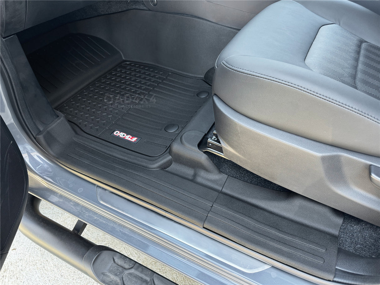 Injection Floor Mats & Door Sill Protector for ISUZU MU-X 2021-Onwards