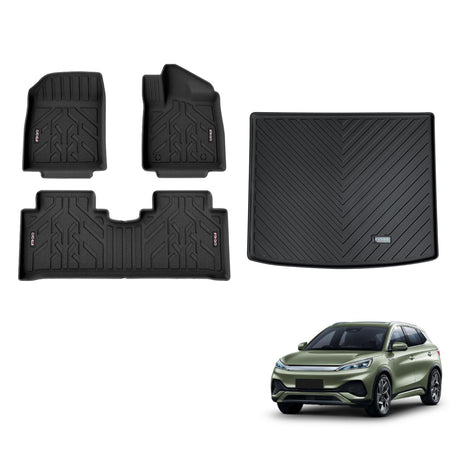 3D Car Floor Mats for BYD ATTO 3 2022-Onwards