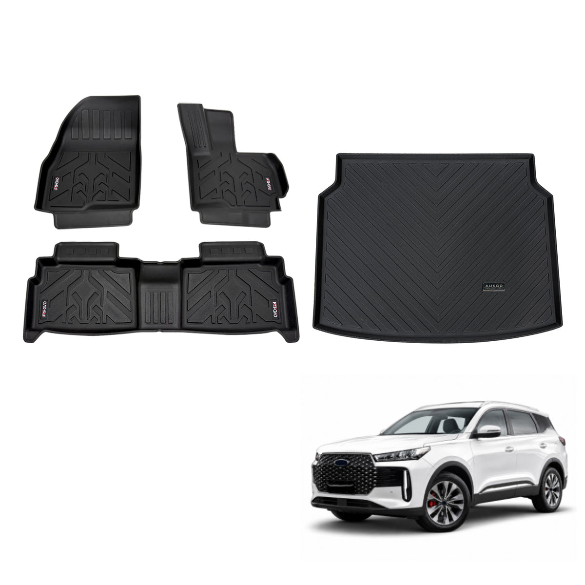 3D Car Floor Mats for Chery Tiggo 4 2025-Onwards