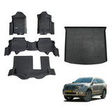 5D TPE Car Floor Mats for Ford Everest UA / UA II 2015-2022