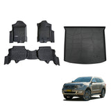 5D TPE Car Floor Mats for Ford Everest UA / UA II 2015-2022