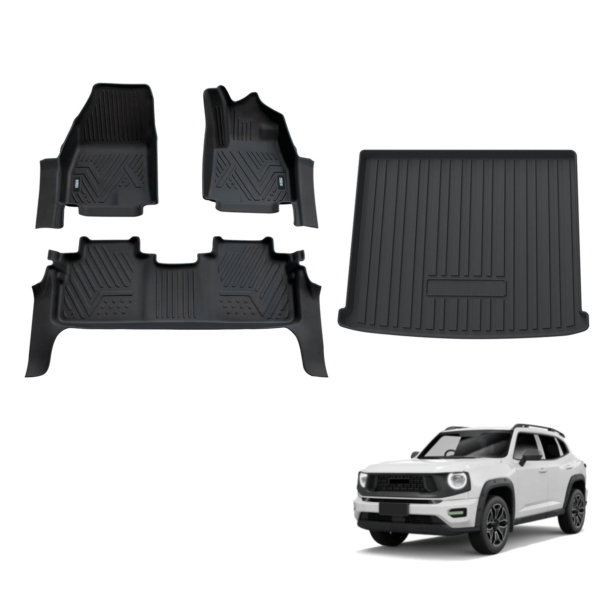 5D TPE Car Floor Mats for GWM Haval H7 2025-Onwards