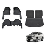 Injection 7D TPE Car Floor Mats for ISUZU MU-X MUX 2021-Onwards