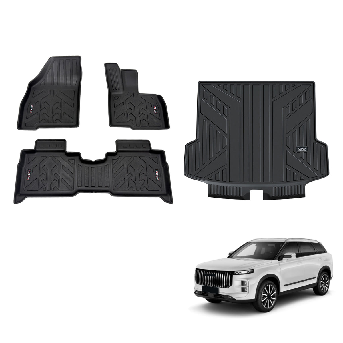 3D Car Floor Mats for Jaecoo J7 2024-Onwards
