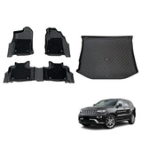 5D Double-Layer Car Floor Mats for Jeep Grand Cherokee WK/WK2 2010-2021