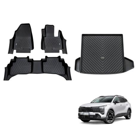 5D TPE Car Floor Mats for KIA Sportage NQ5 PE Series 2025-Onwards