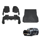 Injection 7D Car Floor Mats for Lexus LX500d LX600 2021-Onwards