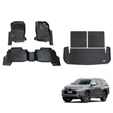 5D TPE Car Floor Mats for Mitsubishi Pajero Sport 2015-Onwards
