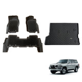 5D Double-Layer Car Floor Mats for Nissan Patrol GU Y61 1997-2015